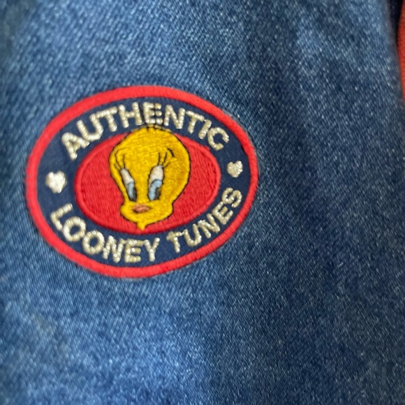 Vintage kids tweety bird Jean jacket - Picture 3 of 6